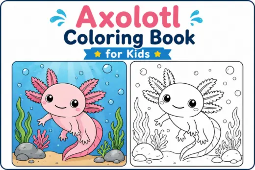 Axolotl COLORING