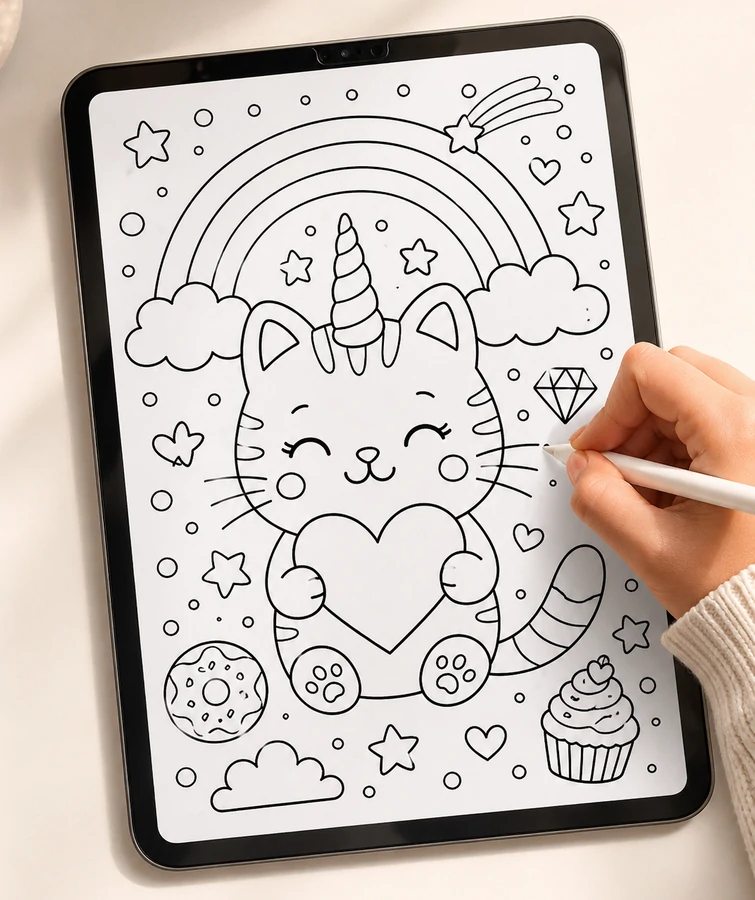 Preschool Coloring Pages for Kids