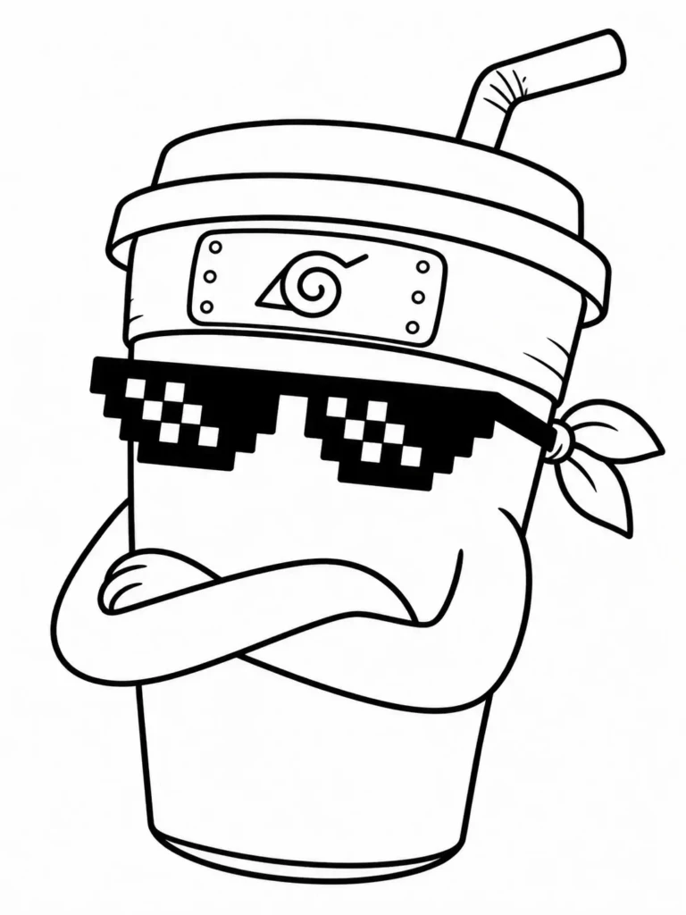 Cool cup with attitude