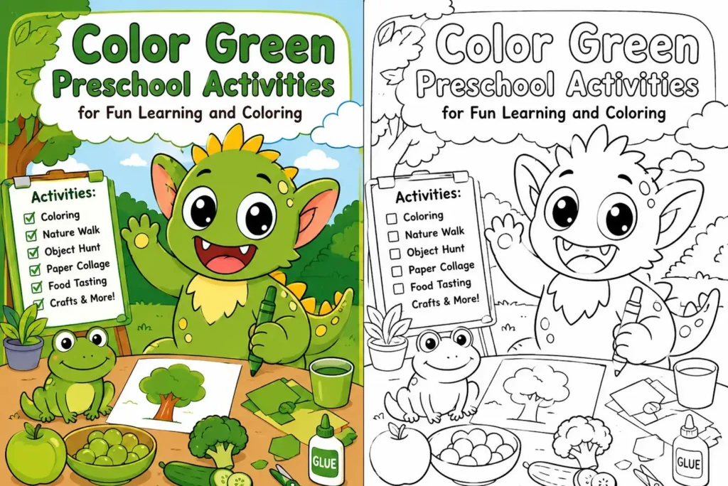 Color Green Preschool Activities
