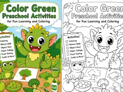 Color Green Preschool Activities