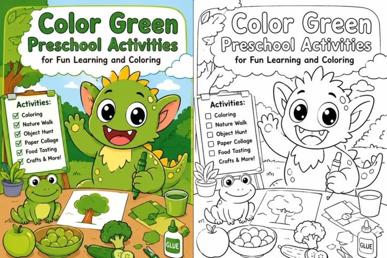 Color Green Preschool Activities