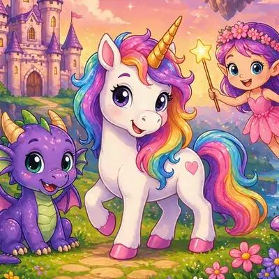 Fantasy coloring